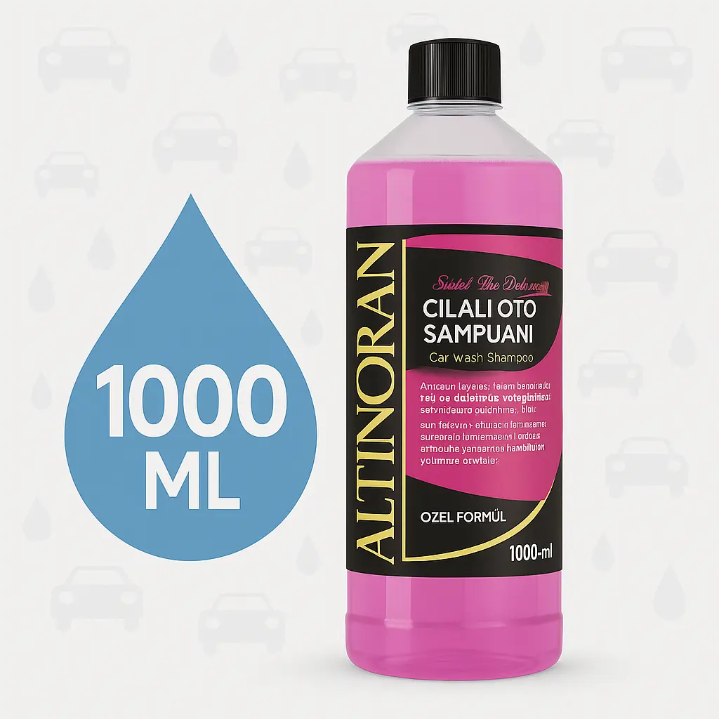 Altınoran Cilalı Oto Şampuanı 1000 ML Ekonomik Boyut