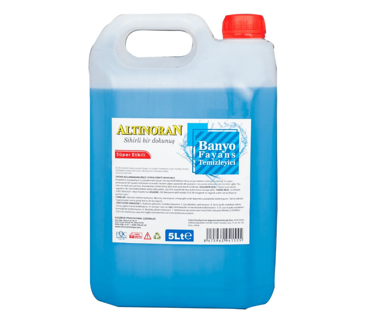 Altın oran Banyo fayans temizleyici 5000 ML