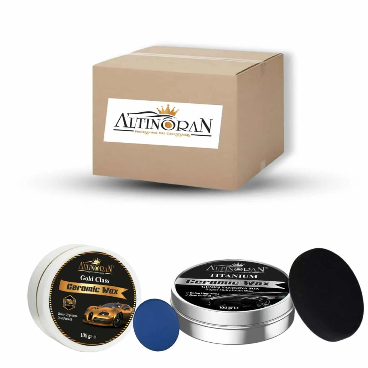 6 Adet Titanıum Ceramic Wax 100 gr 6 Adet Gold Class Ceramic Wax 100 gr