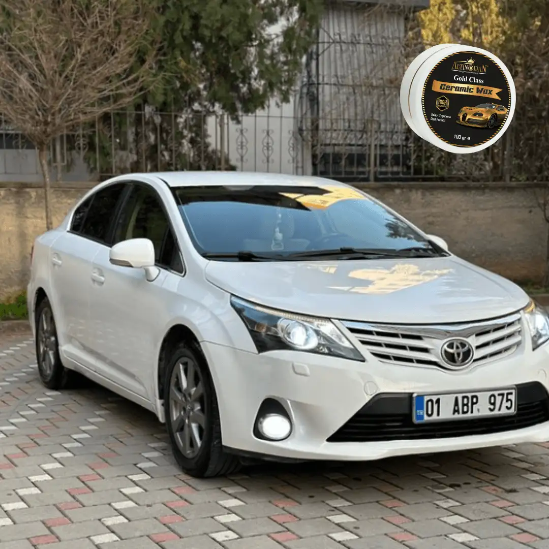 Altınoran Gold Class Seramik Wax ile Toyota'nızda Üstün Parlaklık ve Koruma