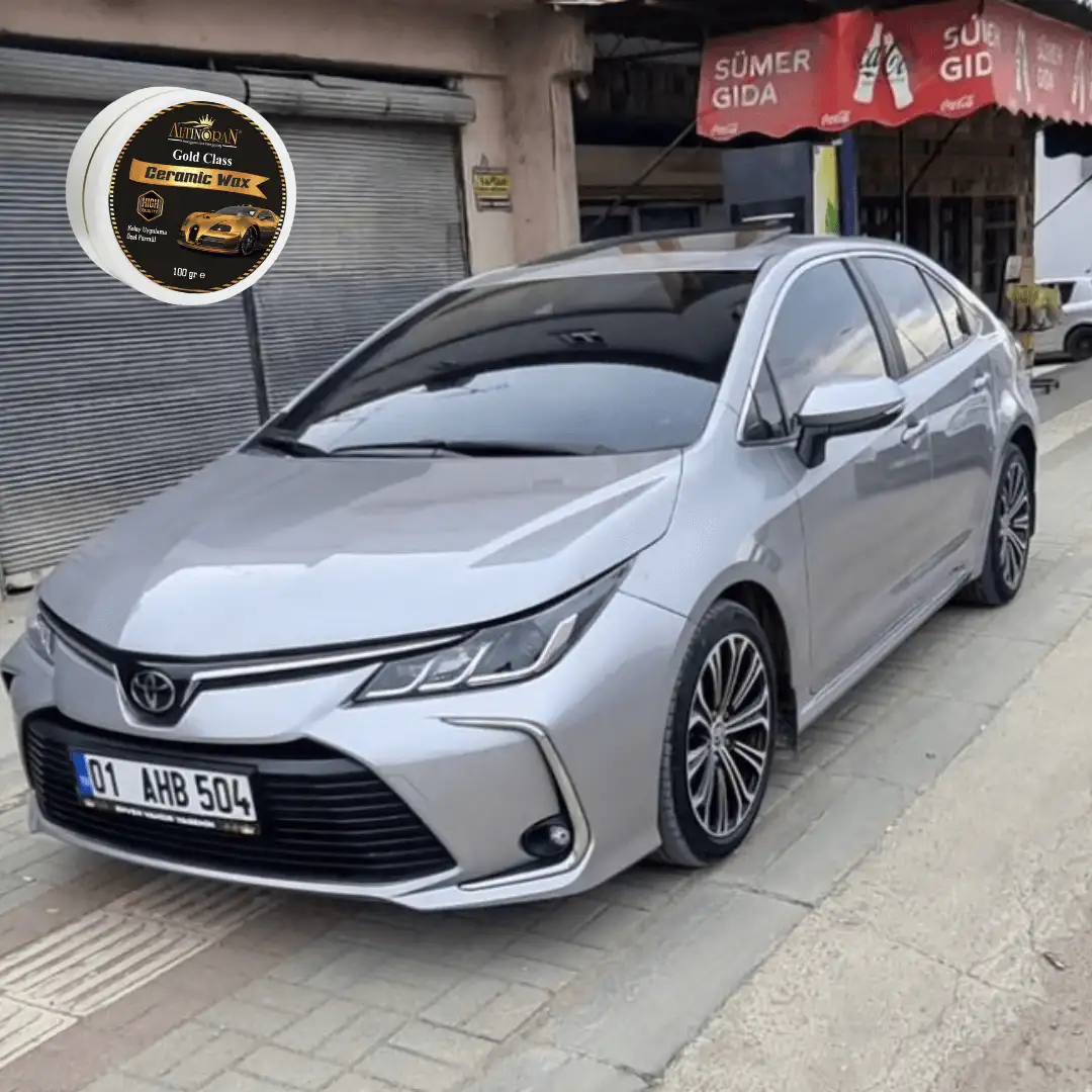 Altınoran Gold Class Seramik Wax ile Toyota'nızda Parlaklık ve Koruma