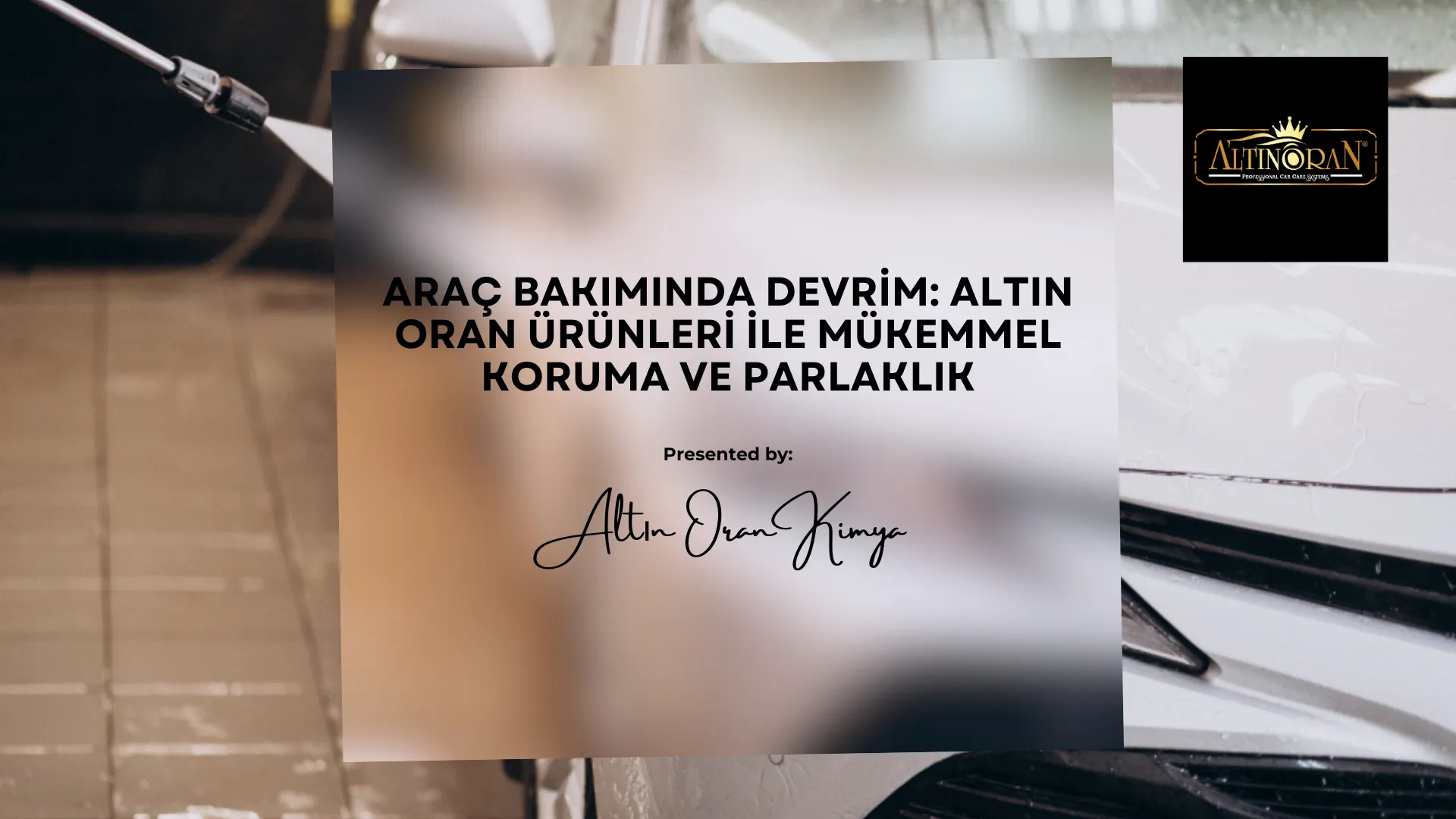 Premium Set ile Aracınıza Üstün Bakım – Altınoran Kimya Ürünleri