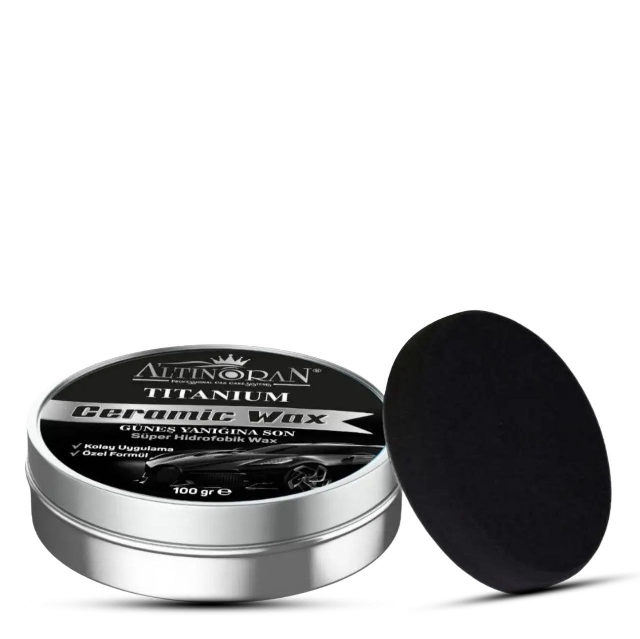 Altınoran Titanium Seramik wax Krem Cila 100 Gr 
