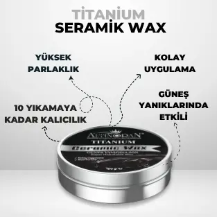 Altınoran Araba Bakım Seti, Cilalı Oto Şampuanı ve Titanium Seramik Wax içeren kapsamlı araç temizlik ve koruma paketi.-Altınoran Cilalı pH Nötr Oto Şampuanı özellikleri: Boya ve vernik dostu, güneş yanığı yapmaz, ultra temizlik, asitsiz güvenli formül.-Altınoran Titanium Seramik Wax özellikleri:Yüksek parlaklık, kolay uygulama, 10 yıkamaya kadar kalıcılık,güneş yanıklarında etkili.