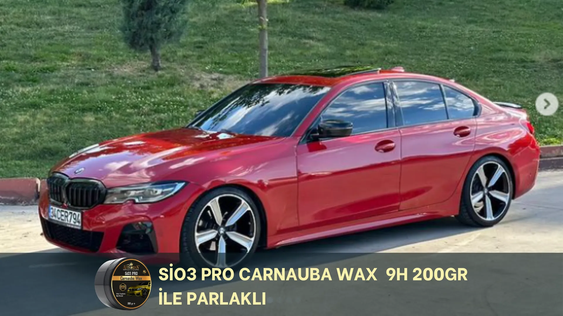 Altın Oran Sio3 Pro Carnauba Wax Ceramic Wax Krem Cila 9H 200gr Ürün Görseli