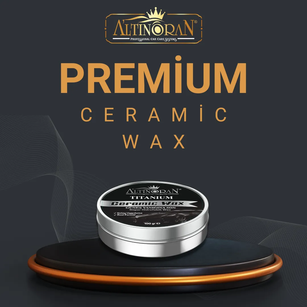 Titanium Ceramic Wax Ürün Görseli - Altın Oran Kimya - Aracınıza Su ve Kir Tutmayan, Kalıcı Parlaklık Sağlayan Titanium Seramik Wax Ürünü