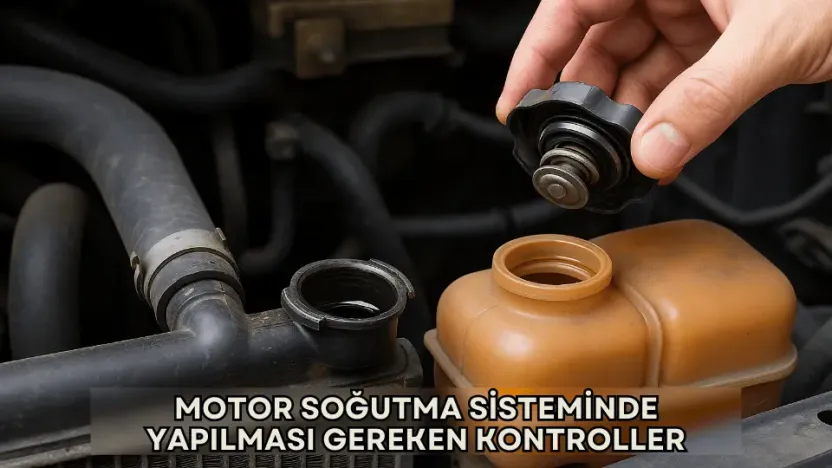 Motor soğutma sistemi kontrolleri ve soğutma sıvısı bakımı.