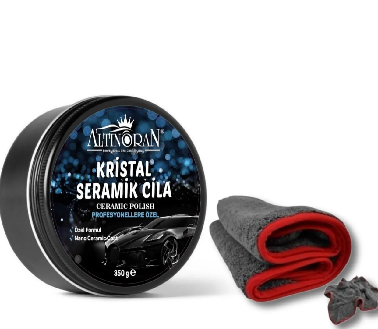 Altınoran Kristal Seramik Cila Hızlı Cila Krem Cila 350 ML