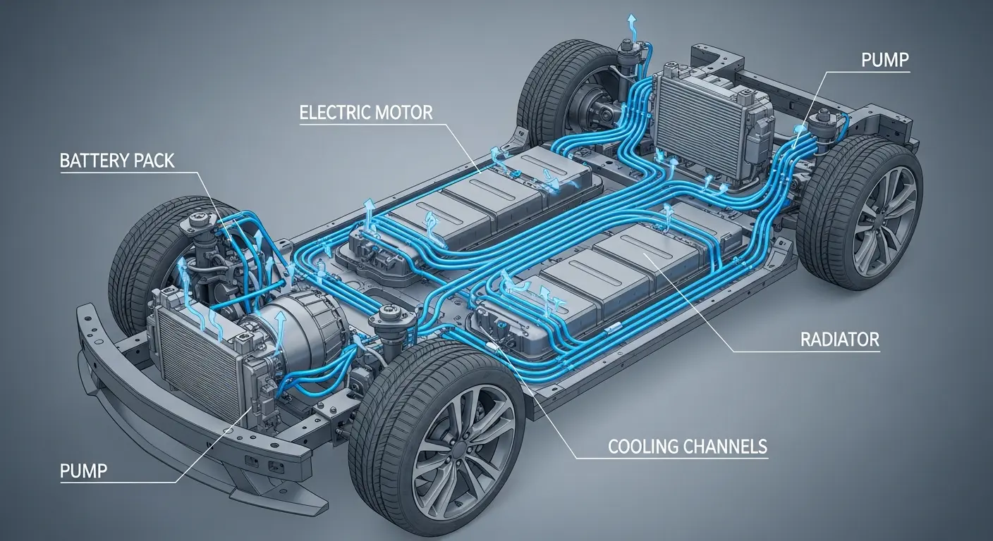 Elektrikli Araba Hararet Yapar Mı? EV Termal Yönetim Sistemleri ve Gerçekler