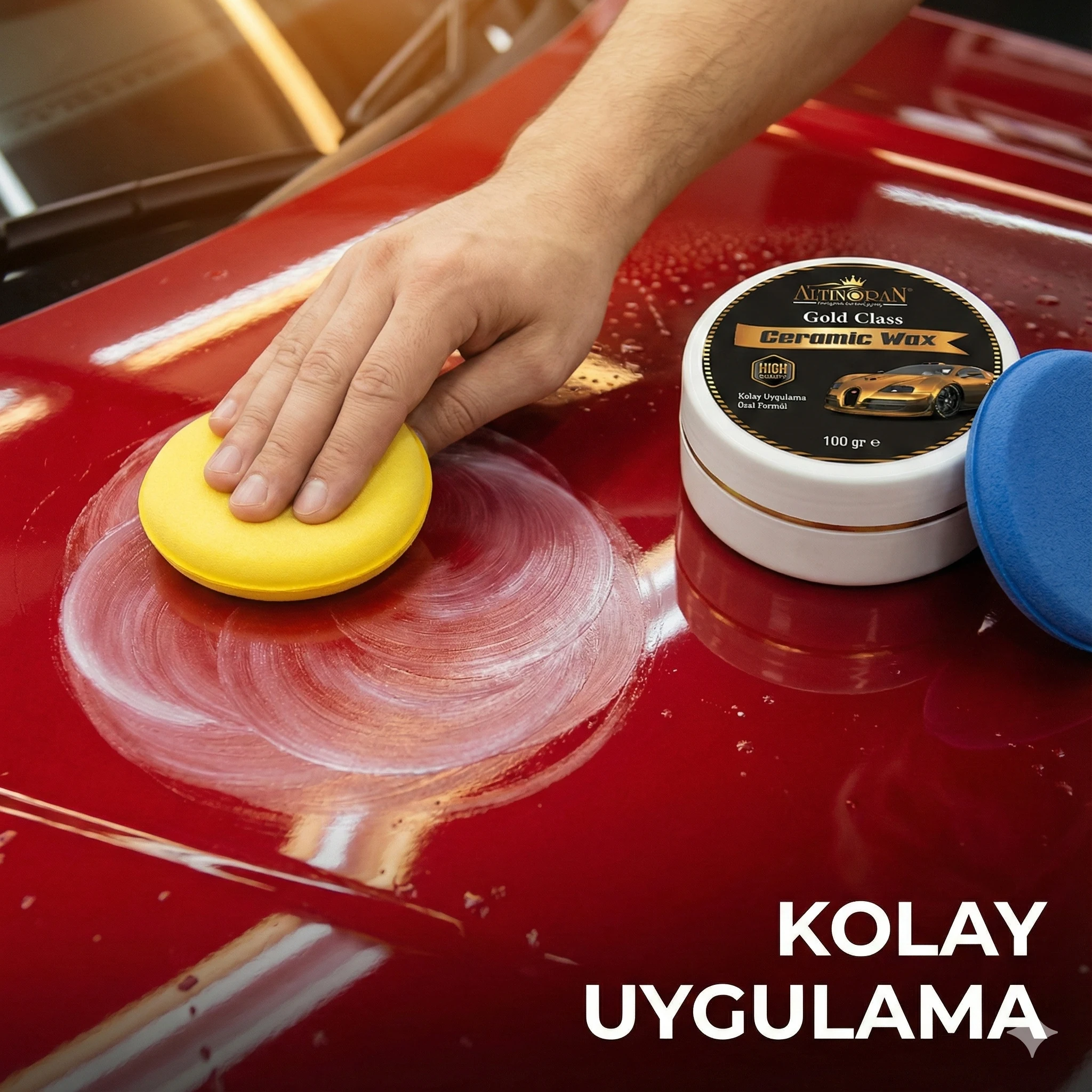 Araç Üzerine Seramik Wax Uygulaması ve Mikrofiber Bez