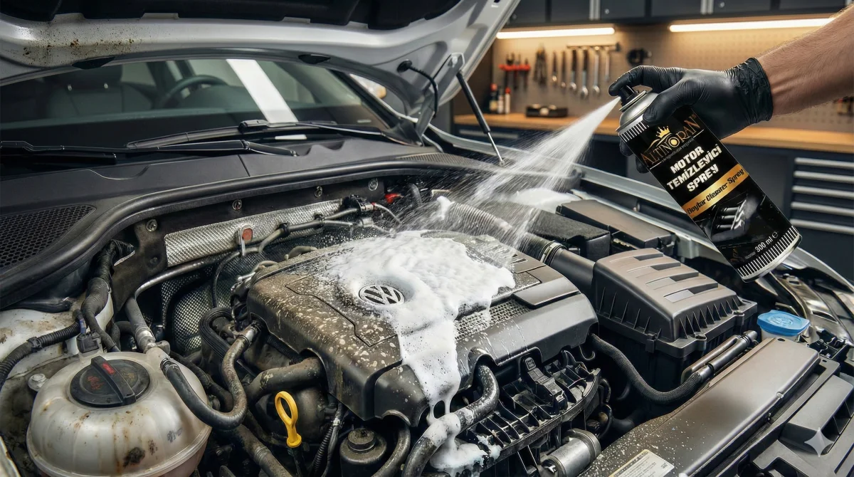 Araba Motoru Nasıl Temizlenir? Su Kullanmadan Güvenli Motor Temizliği